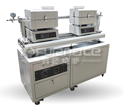 Sliding double furnace tube furnace